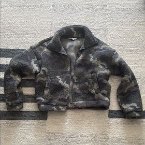 Camouflage Fleece Jacket